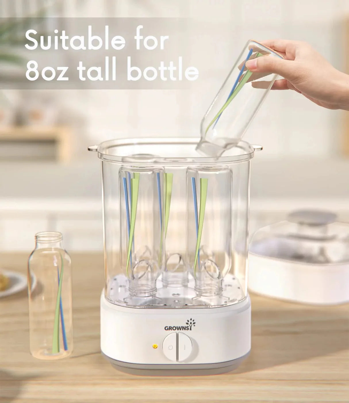 Baby bottle cleaner and sterilizer