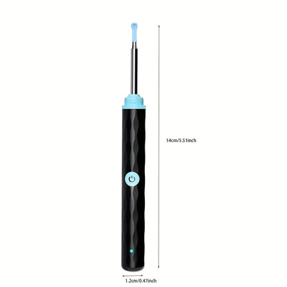 Rechargeable Earwax Remover Tool Kit with LED Light – Includes 8-Piece Ear Set & 5 Ear Spoons